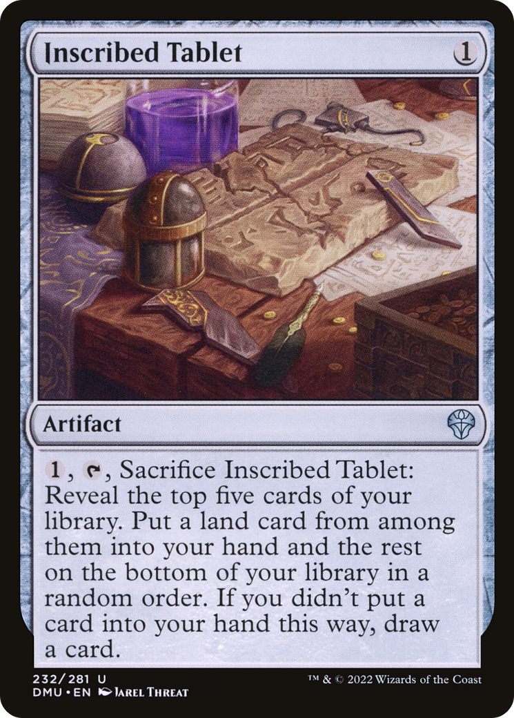 Inscribed Tablet - Foil