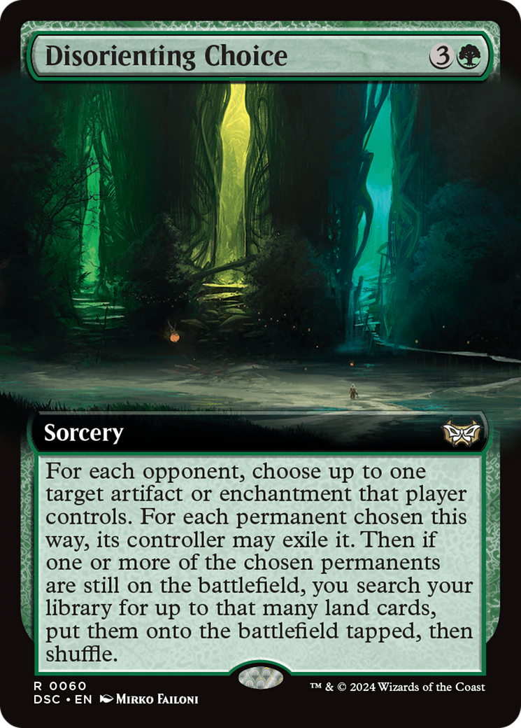Disorienting Choice (0060) (Extended Art)