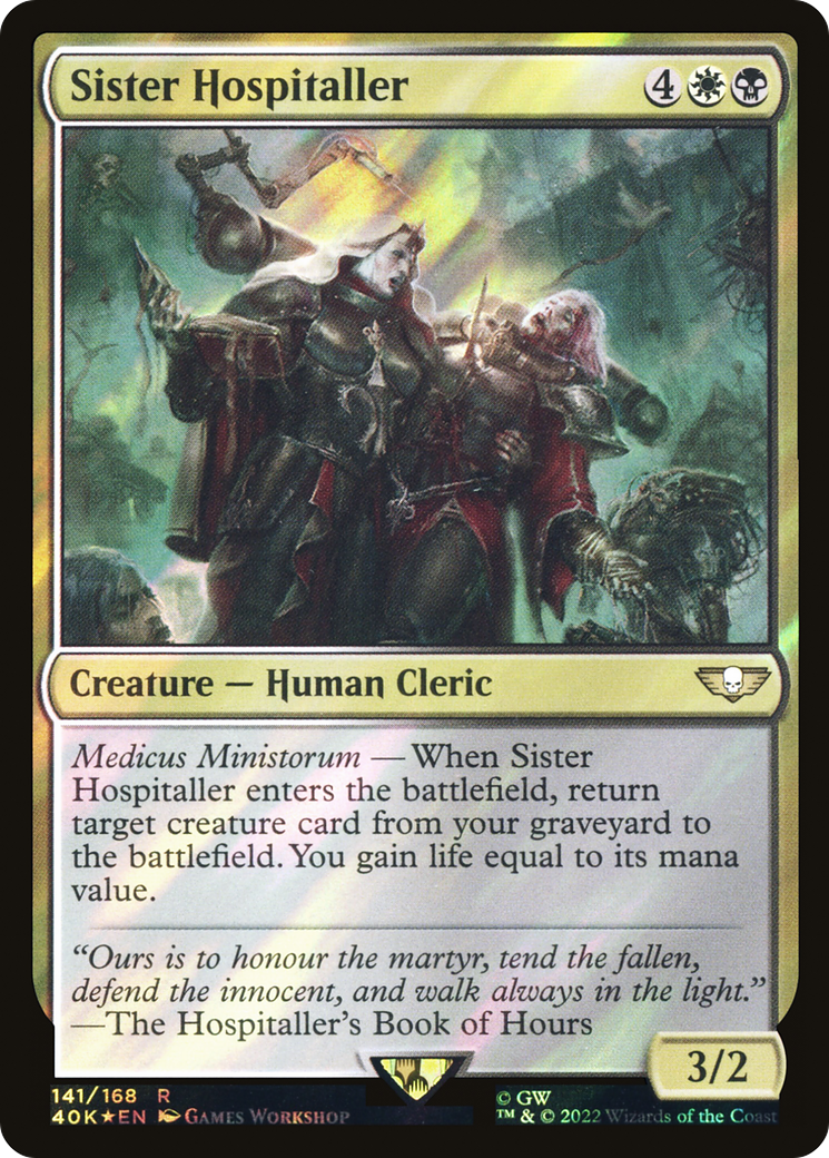 Sister Hospitaller - Surge Foil