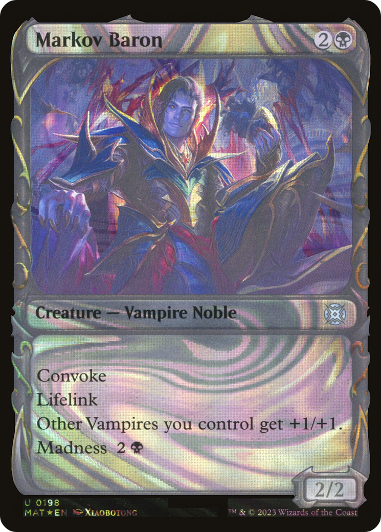 Markov Baron (0198) (Showcase) - Halo Foil