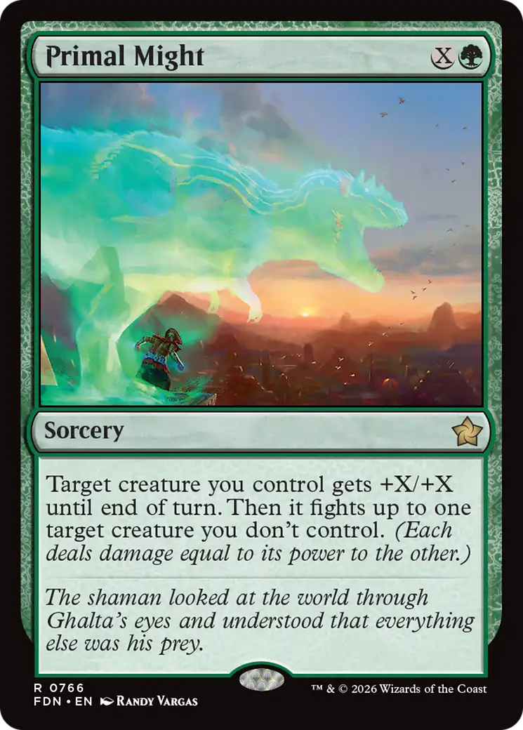 Primal Might (0766) (FDN)