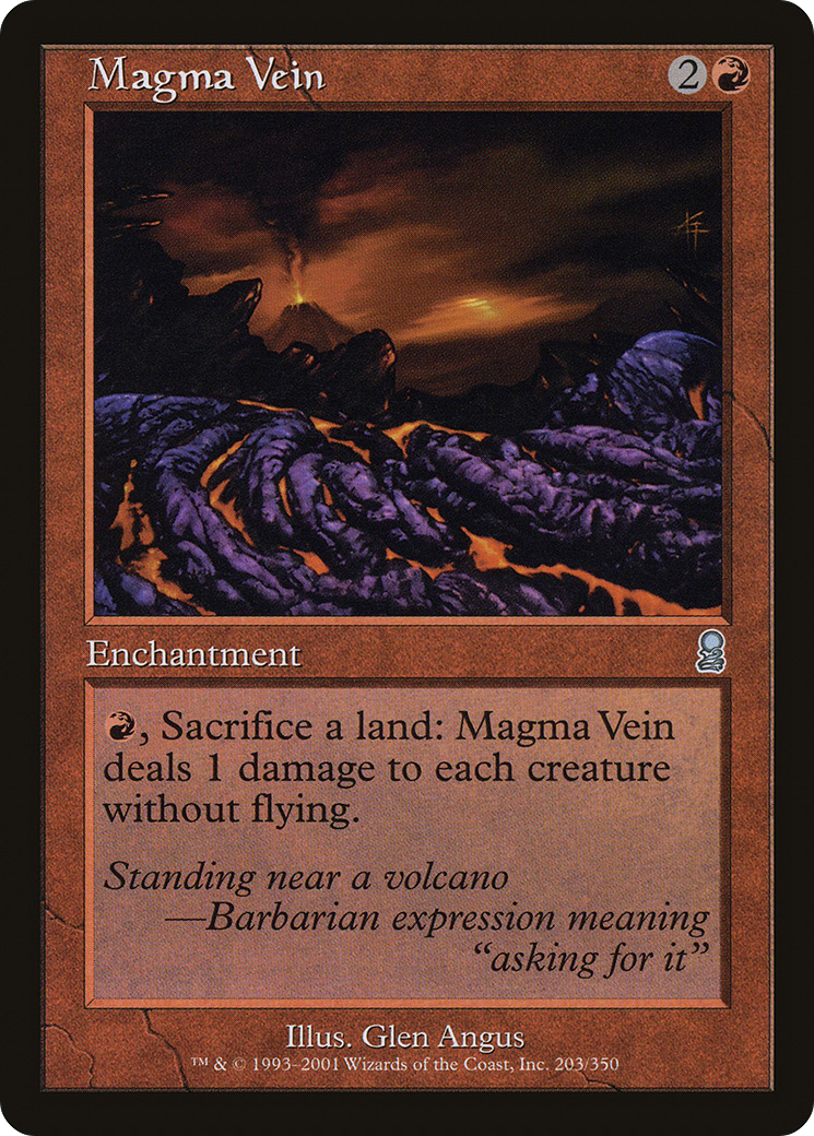 Magma Vein - Foil