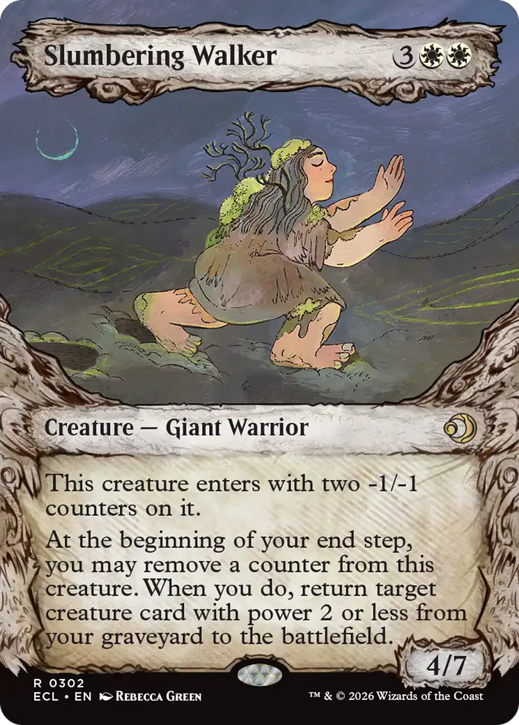 Slumbering Walker (0302) (Fable Frame) (ECL) - Foil