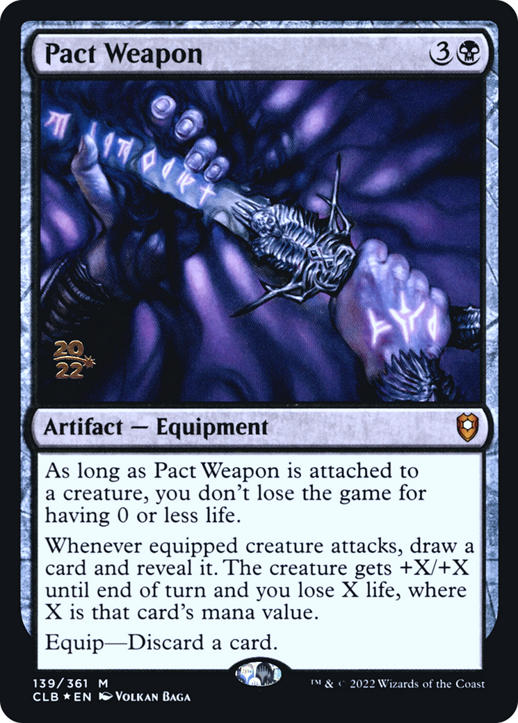 Pact Weapon (139) (Prerelease) - Foil