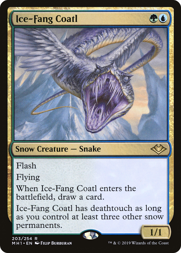 Ice-Fang Coatl - Foil
