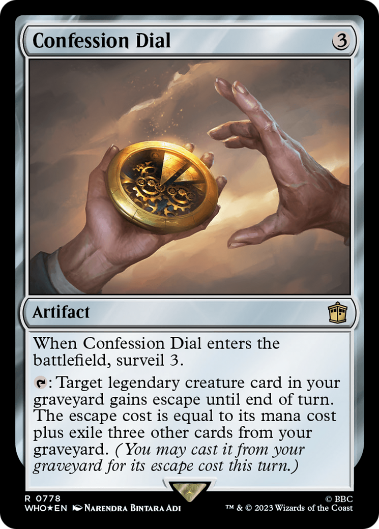 Confession Dial (0778) - Surge Foil