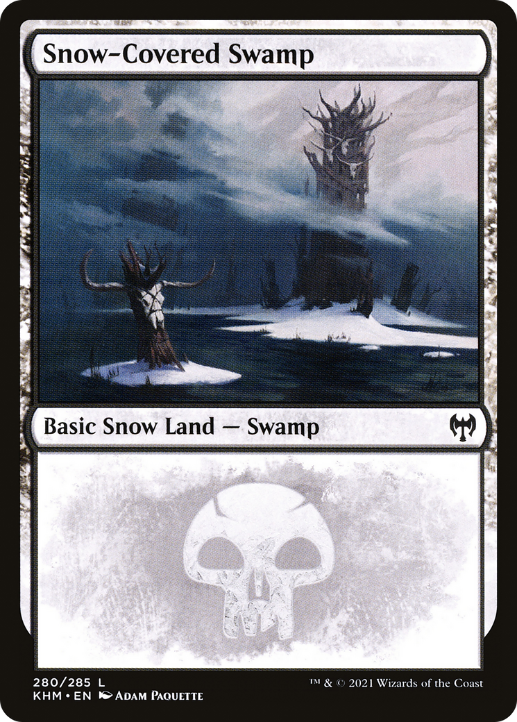 Snow-Covered Swamp (280) - Foil