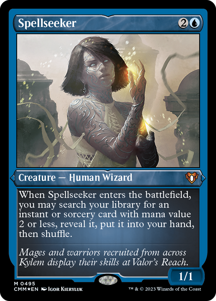 Spellseeker (0495) - Foil Etched