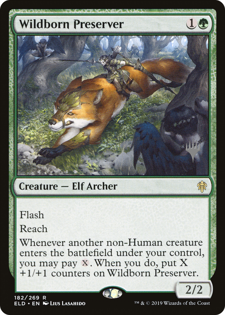 Wildborn Preserver (182) (Promo Pack) - Foil