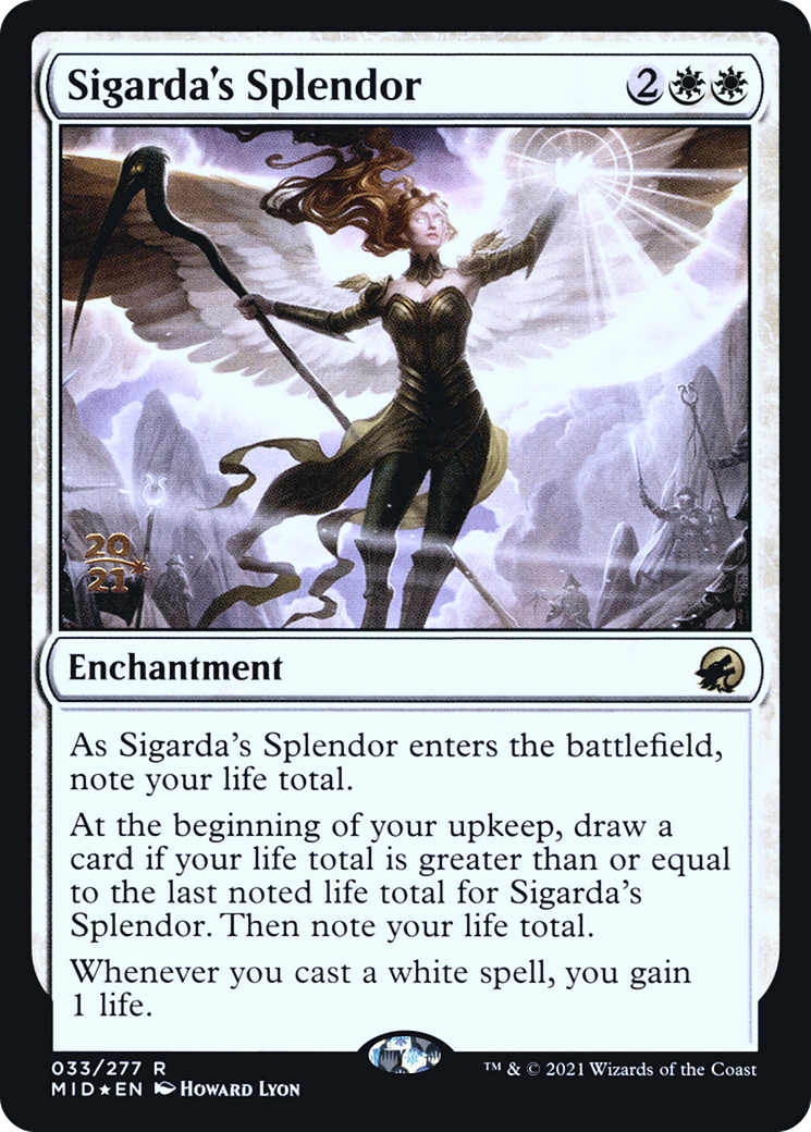 Sigarda's Splendor (033) (Prerelease) - Foil