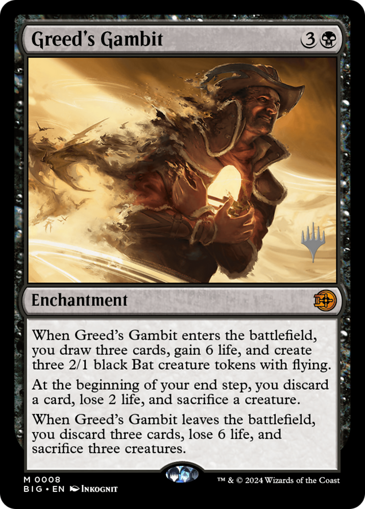 Greed's Gambit (0008) (Promo Pack) (PBIG)