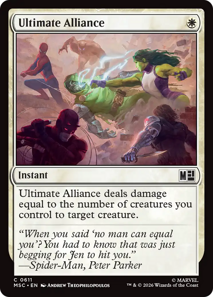 Ultimate Alliance (MSC) - Foil
