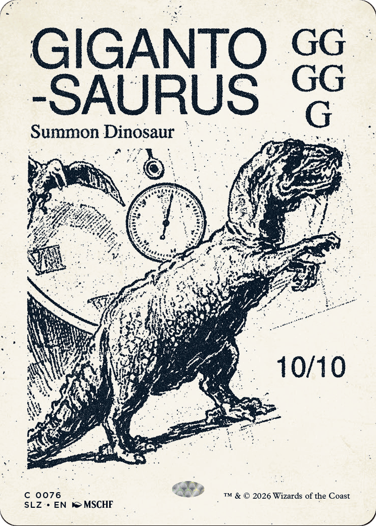 Gigantosaurus (0076) (Showcase) (SLZ)