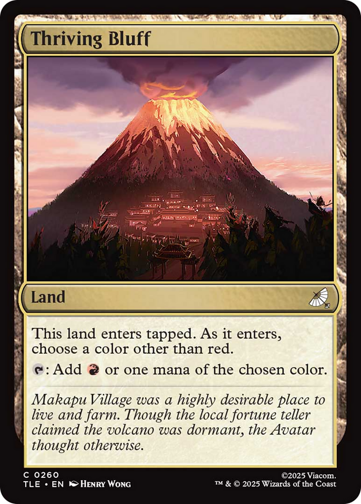 Thriving Bluff - Foil tle