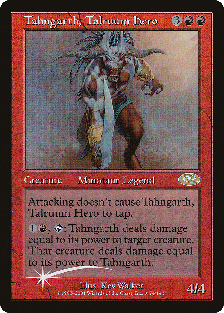 Tahngarth, Talruum Hero (074) - Foil