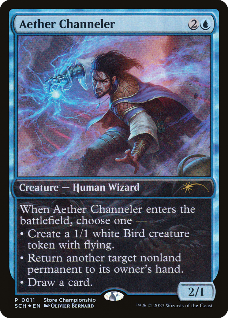 Aether Channeler (0011) (Store Championship) - Foil