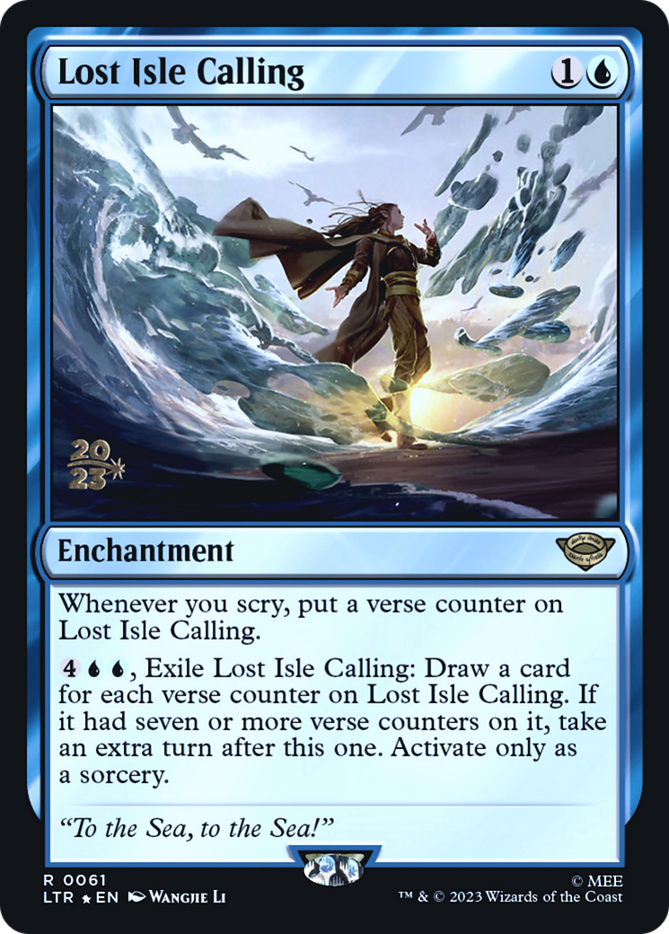 Lost Isle Calling (0061) (Prerelease) - Foil