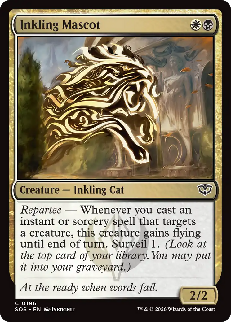 Inkling Mascot (0196) (SOS) - Foil