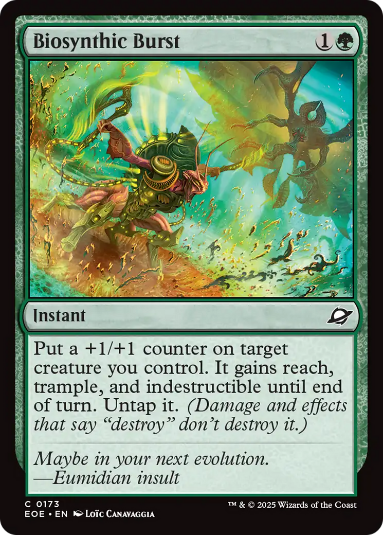 Biosynthic Burst - Foil