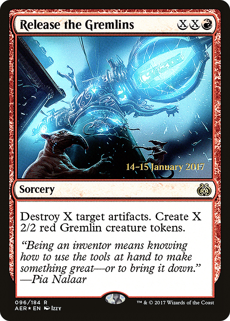 Release the Gremlins (096) (Prerelease) - Foil