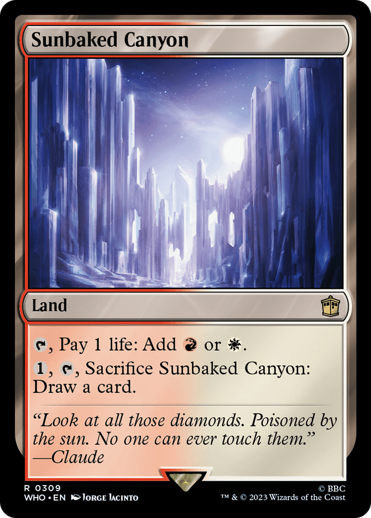 Sunbaked Canyon - Foil