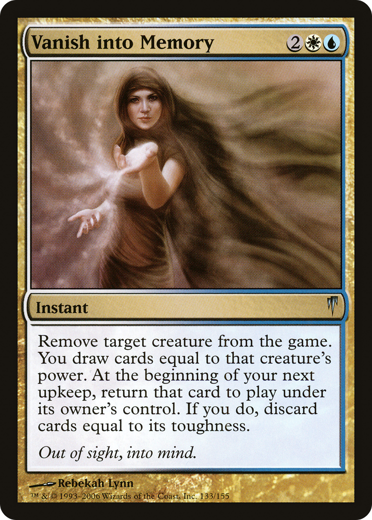 Vanish into Memory - Foil