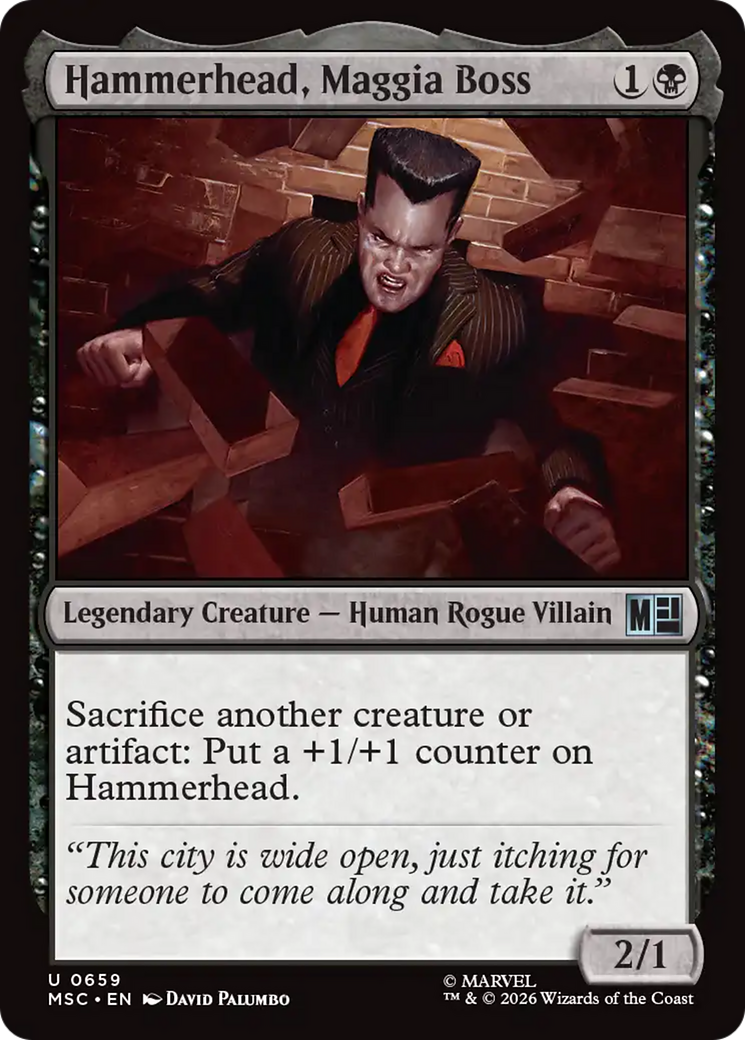 Hammerhead, Maggia Boss (MSC) - Foil
