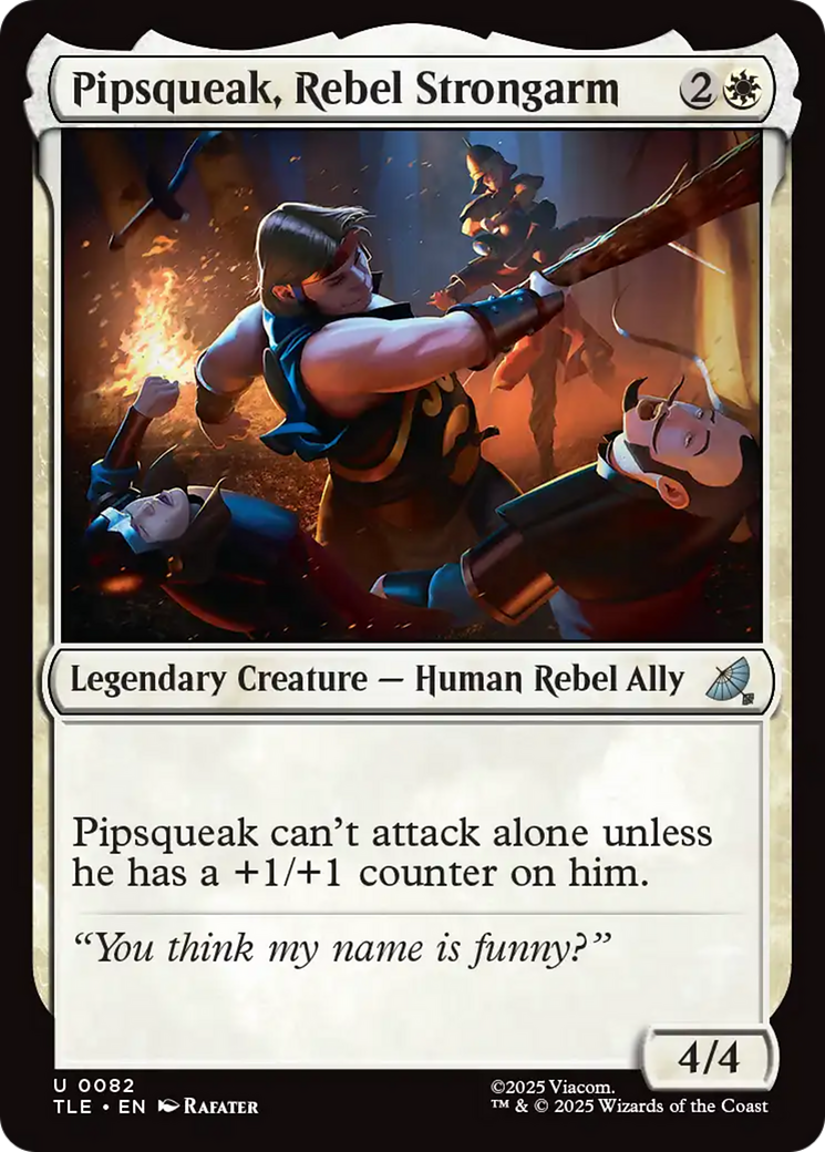 Pipsqueak, Rebel Strongarm - Foil tle