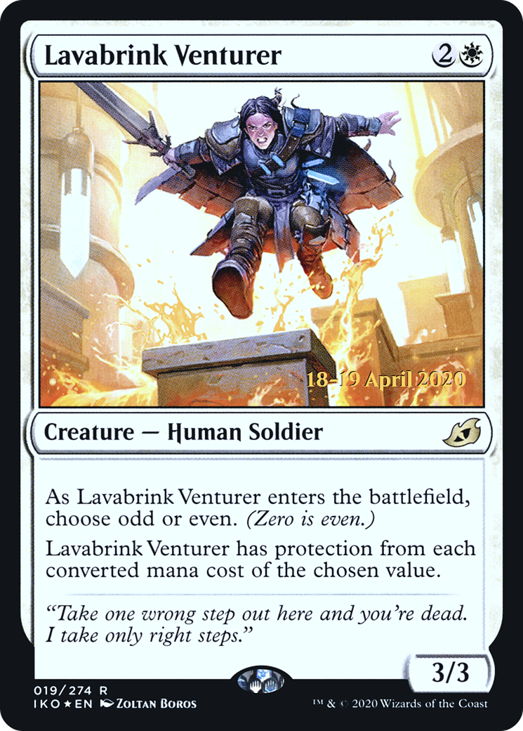Lavabrink Venturer (019) (Prerelease) - Foil