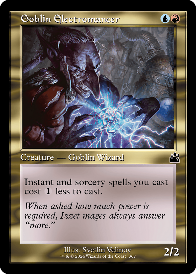 Goblin Electromancer (0367) (Retro Frame) - Foil