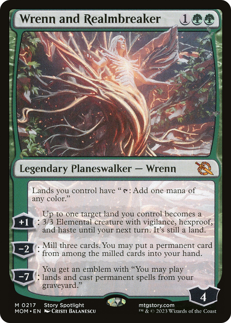 Wrenn and Realmbreaker - Foil