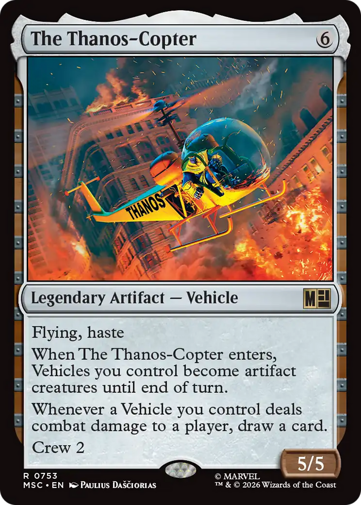 The Thanos-Copter (MSC) - Foil