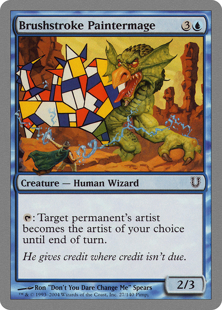Brushstroke Paintermage - Foil