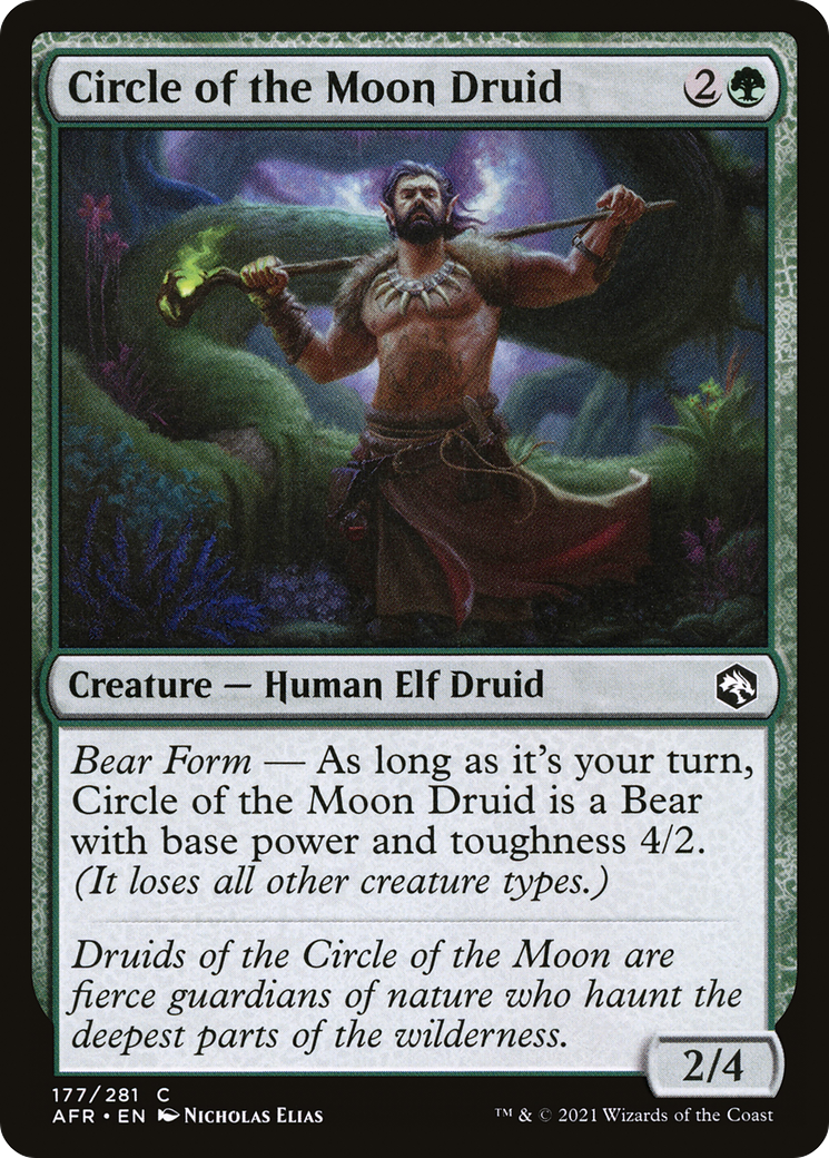 Circle of the Moon Druid - Foil