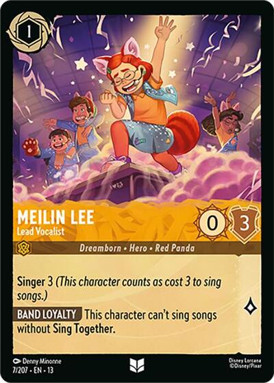 Meilin Lee, Lead Vocalist