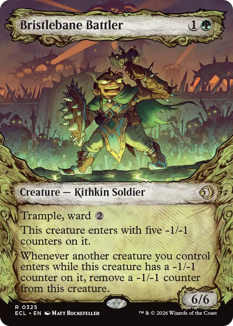 Bristlebane Battler (0325) (Fable Frame) (ECL)