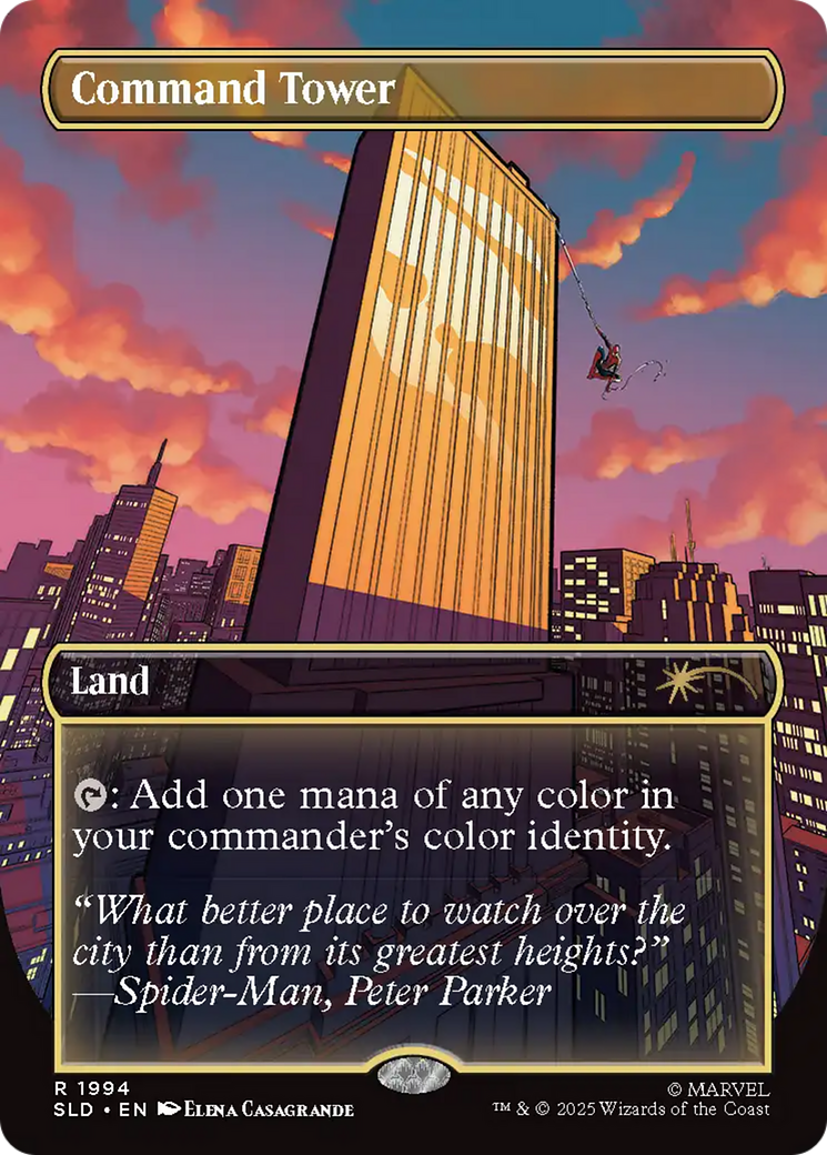 Command Tower (1994) (Borderless) - Foil sld