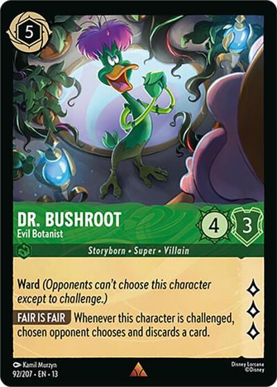 Dr. Bushroot, Evil Botanist