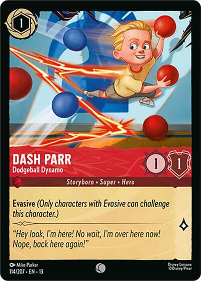 Dash Parr, Dodgeball Dynamo