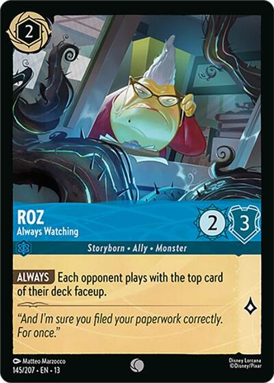Roz, Always Watching