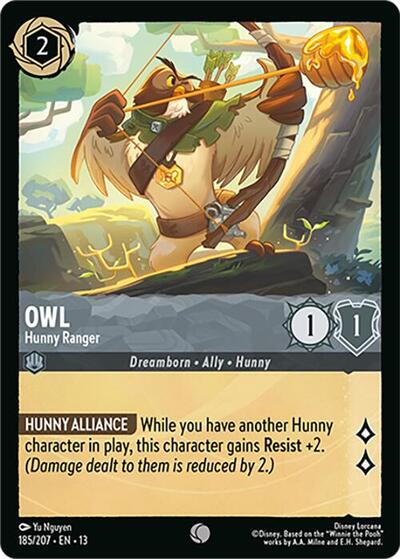 Owl, Hunny Ranger