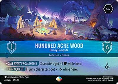 Hundred Acre Wood, Hunny Campsite
