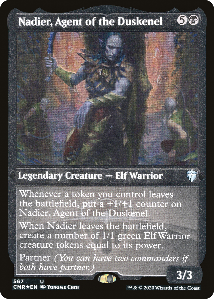 Nadier, Agent of the Duskenel - Foil Etched