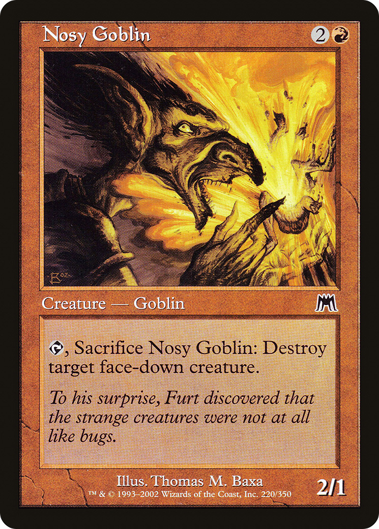 Nosy Goblin - Foil