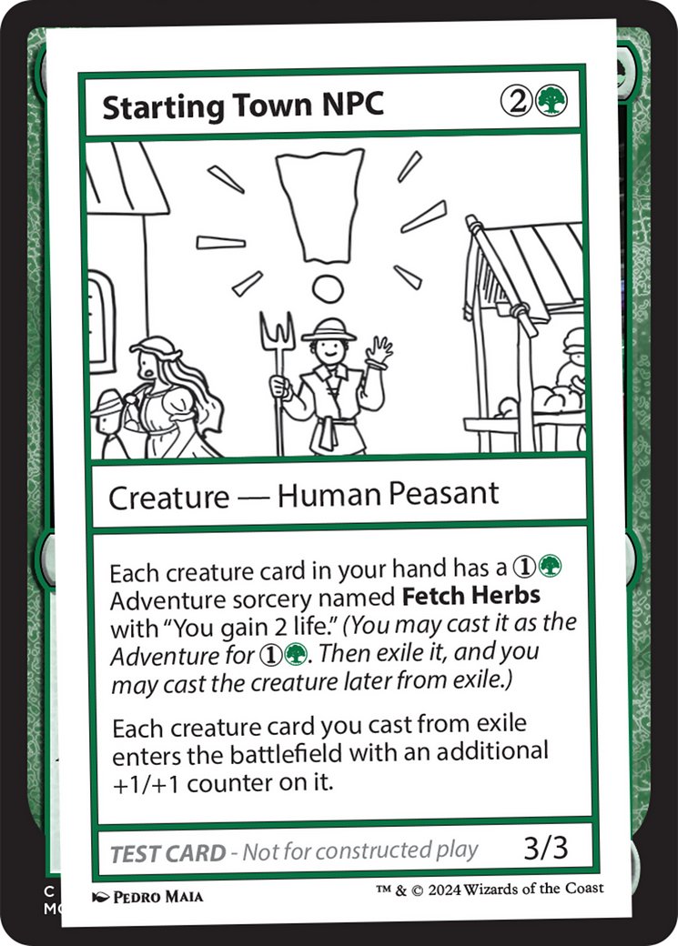 Starting Town NPC