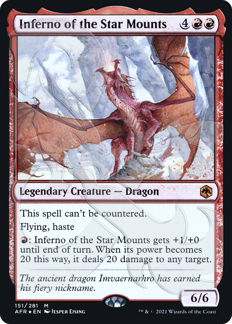 Inferno of the Star Mounts (151) (Ampersand) - Foil