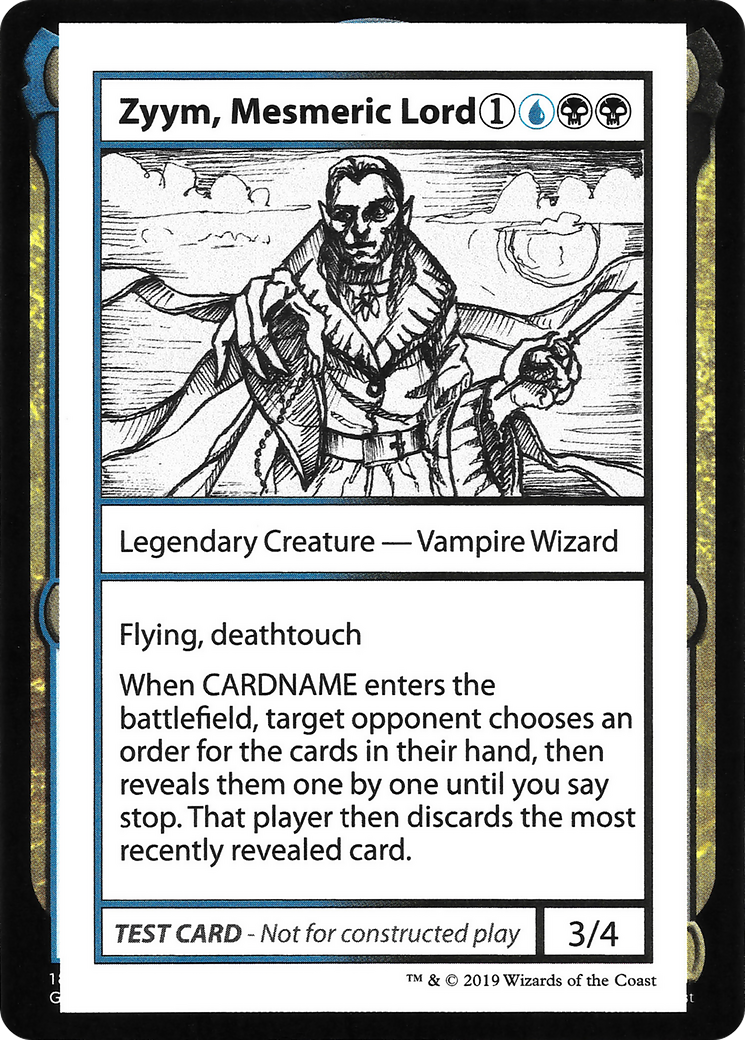 Zyym, Mesmeric Lord (No PW Symbol)