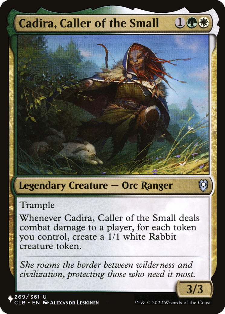 Cadira, Caller of the Small (CLB-269) (PLST)