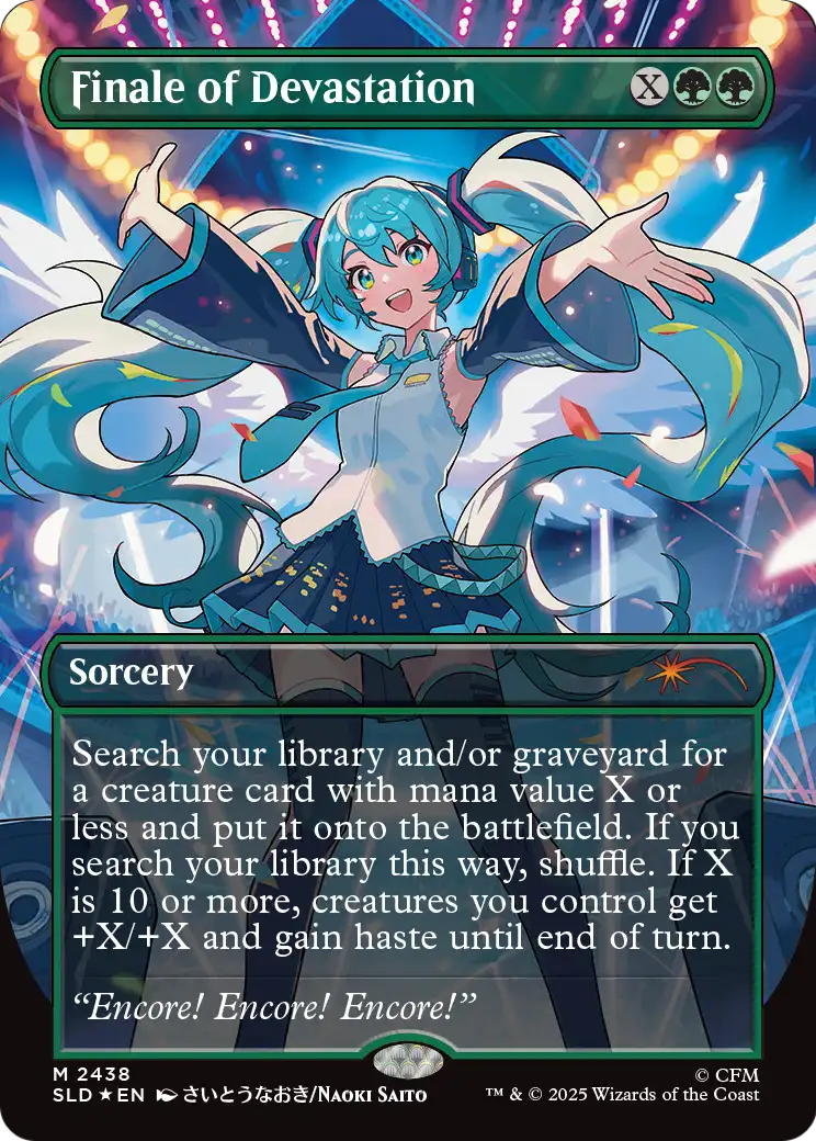 Finale of Devastation (2438) (Borderless) (SLD) - Foil