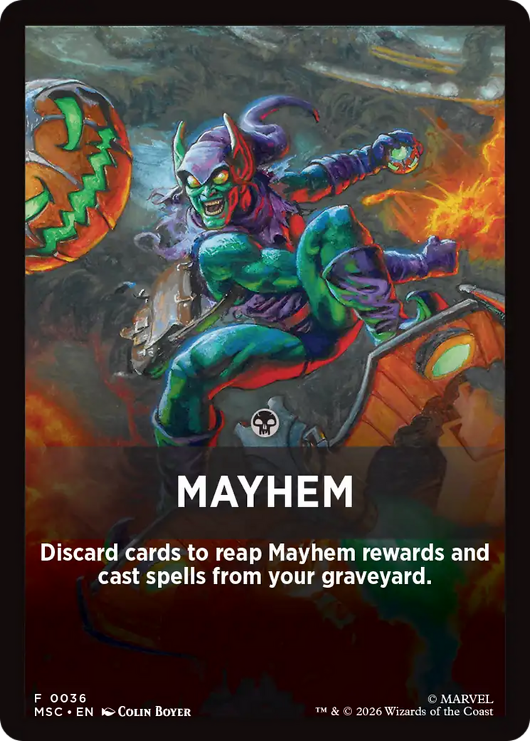 Mayhem (0036) (Theme Card) (FMSC)